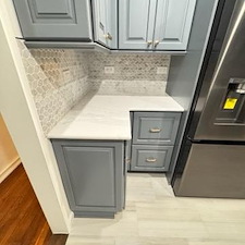 Galley Kitchen Transformation Using Barn Doors in Astoria, Queens 9